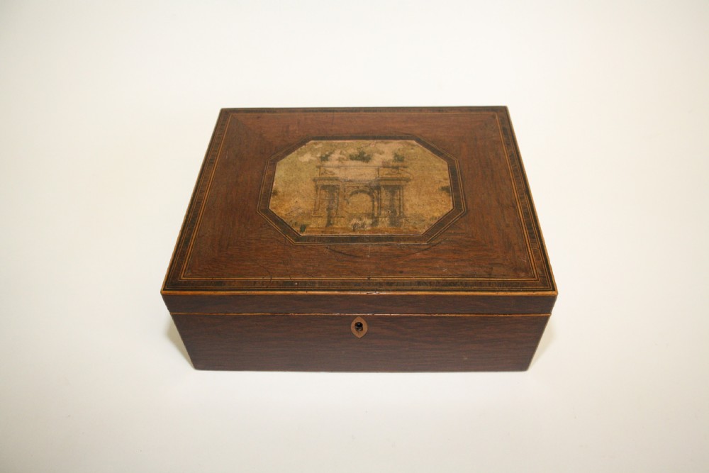 Mid 19th century jewellery box