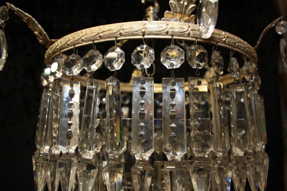 Early 20th century lustre chandelier View IV