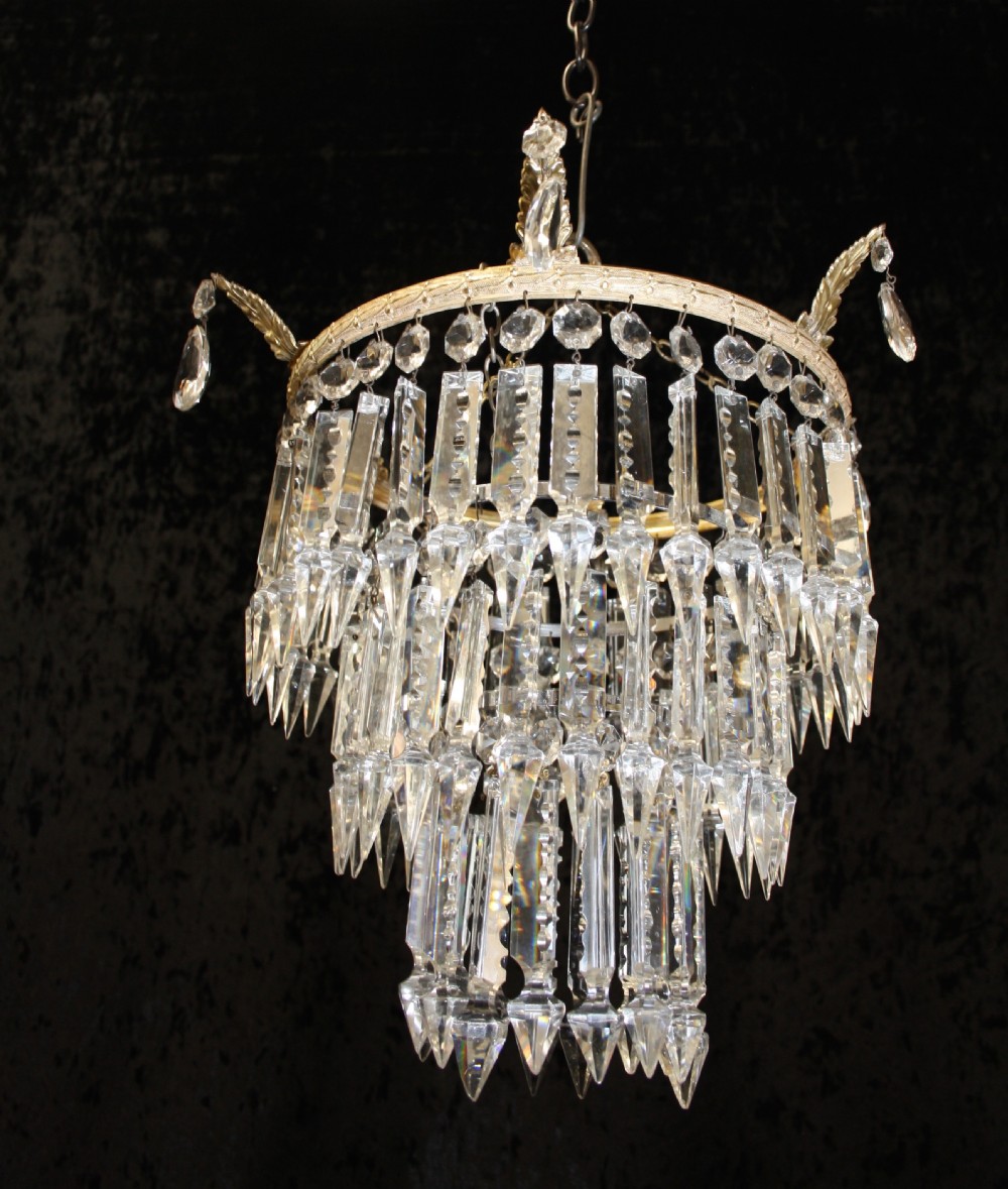 Early 20th century lustre chandelier View V