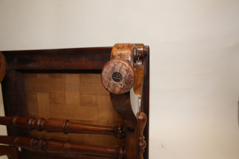 William IV stool in Rose wood View X