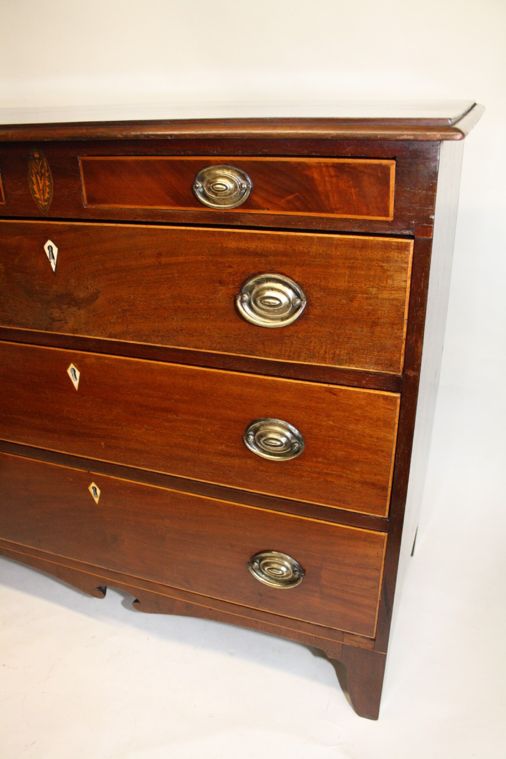 Late 19th century Small Scottish chest of drawers Wide 35