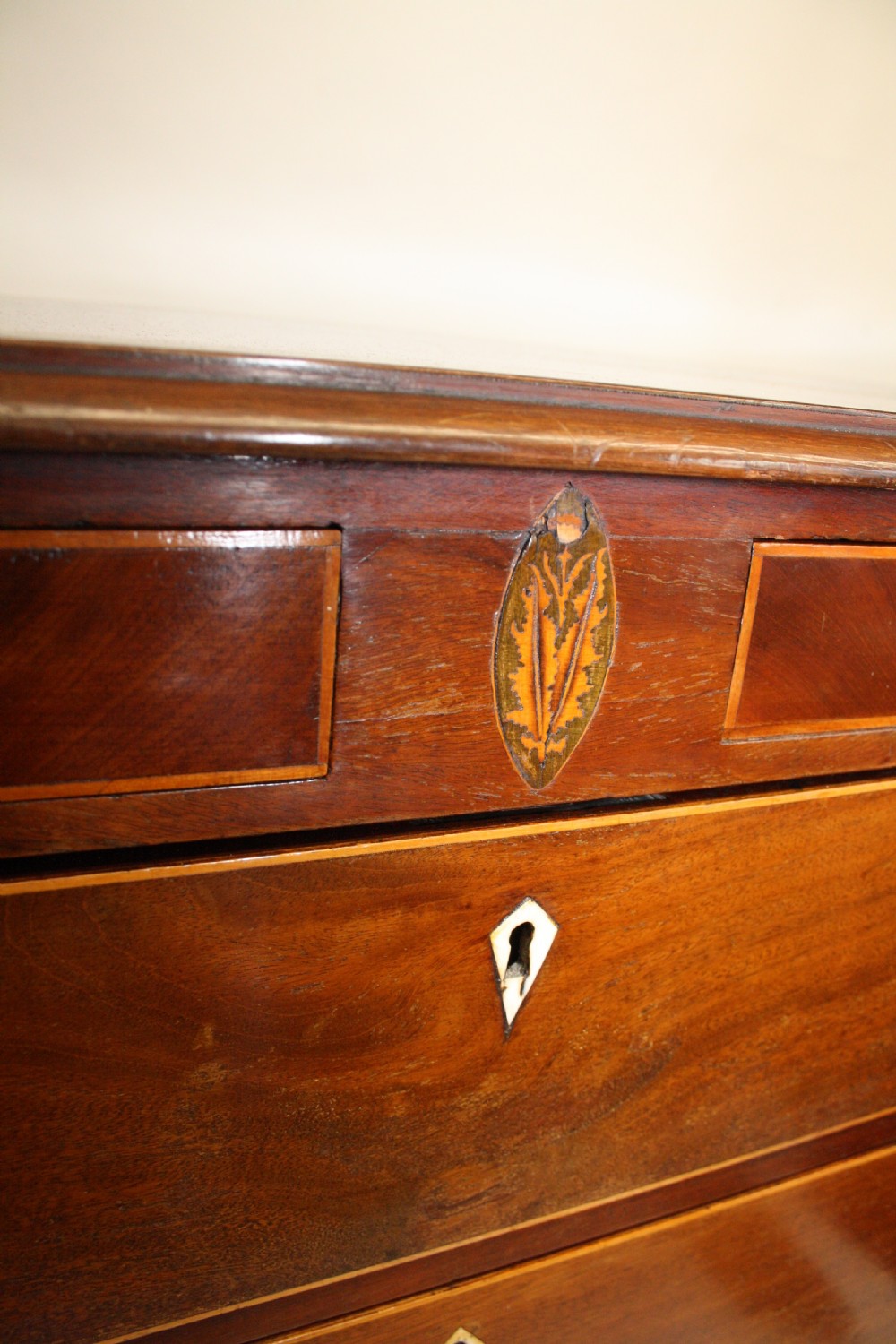 Late 19th century Small Scottish chest of drawers Wide 35