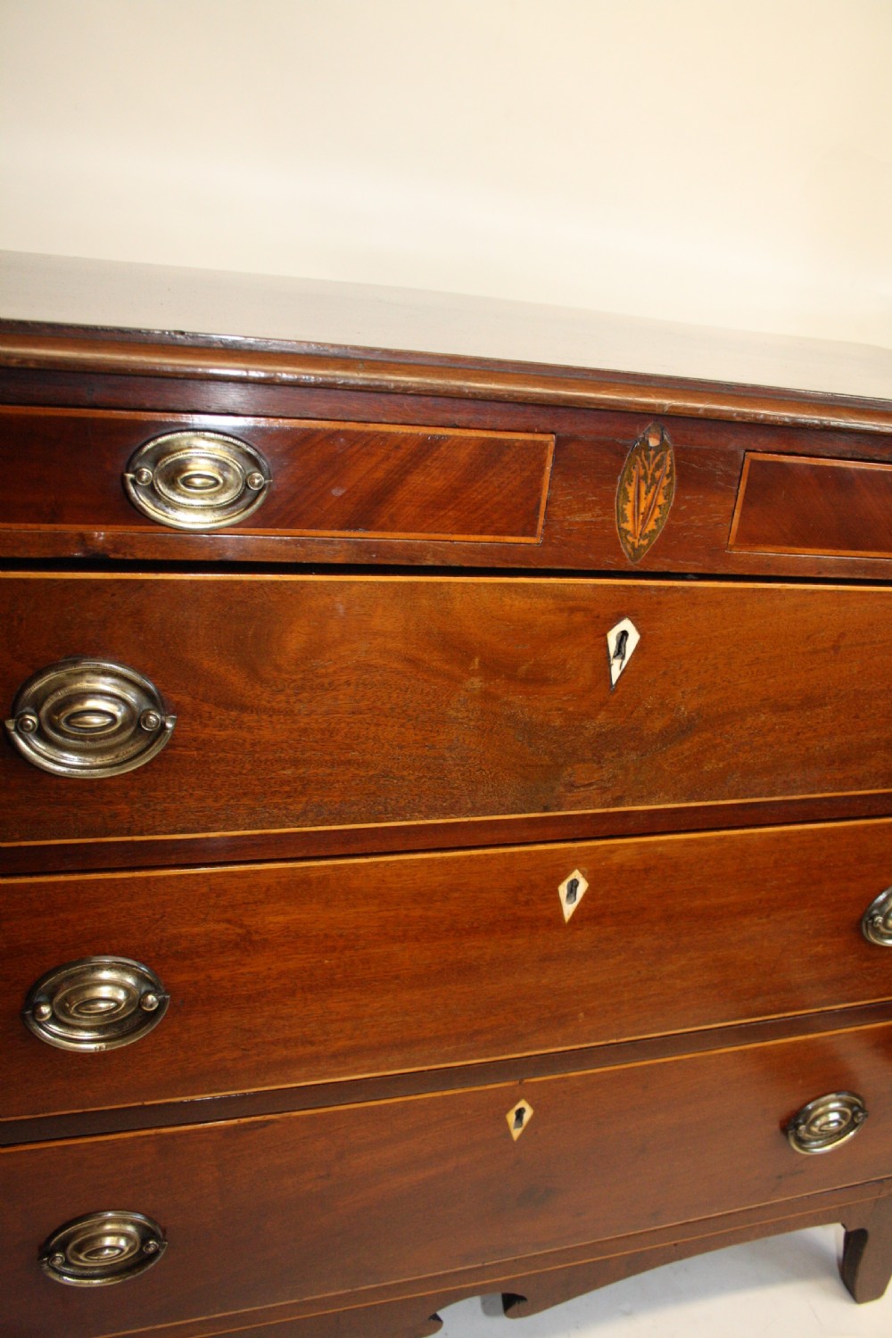 Late 19th century Small Scottish chest of drawers Wide 35