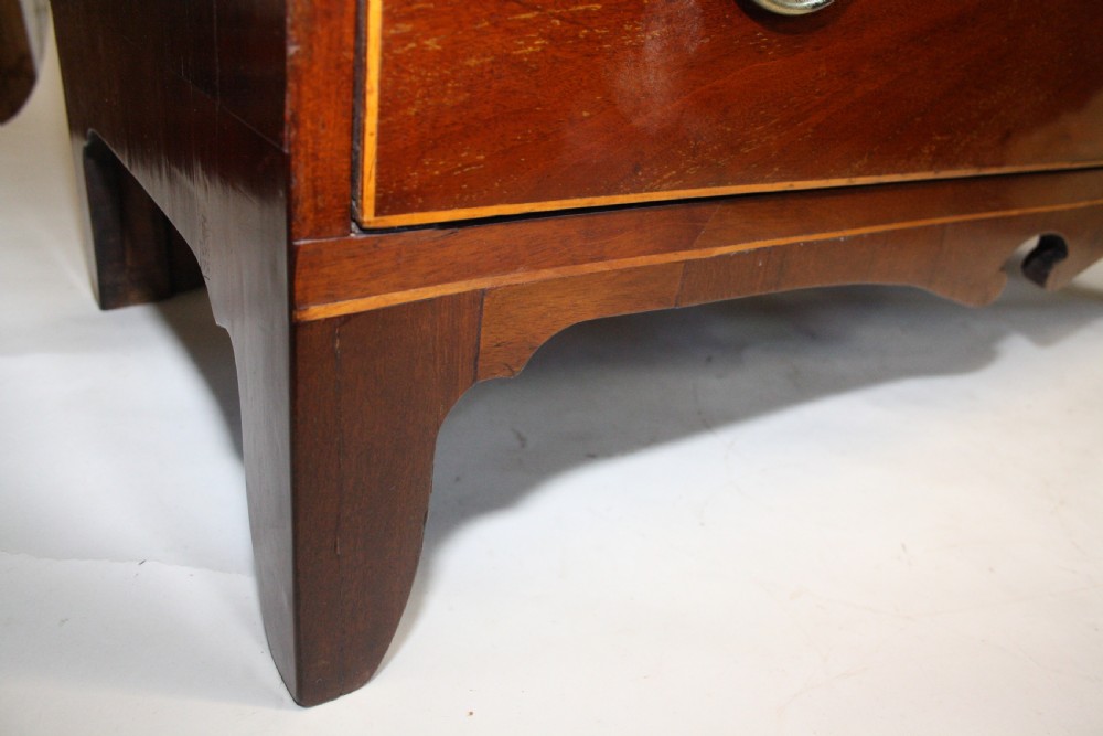 Late 19th century Small Scottish chest of drawers Wide 35