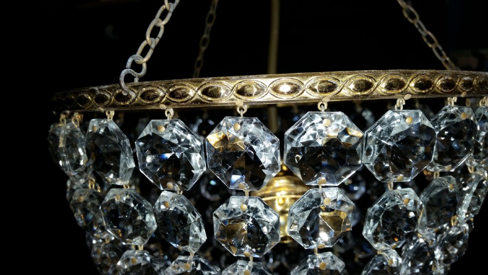 Early 20th Century bag chandelier View II