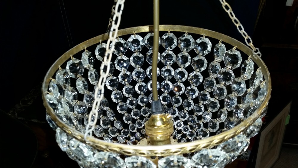 Early 20th Century bag chandelier View V