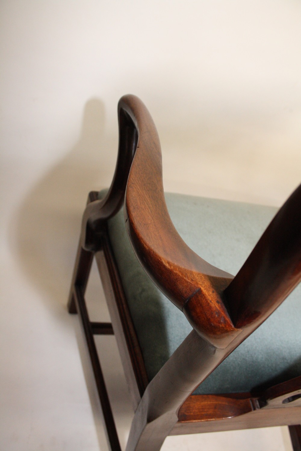 George III carver chair In mahogany  View VIII