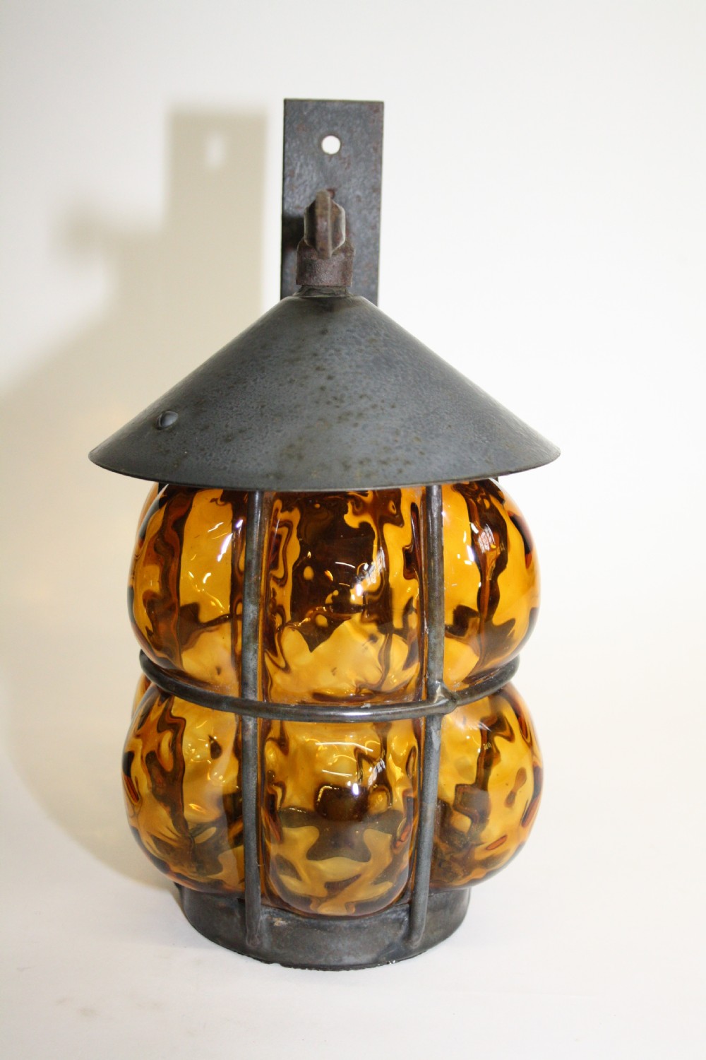 Pair of art deco porch lights View II