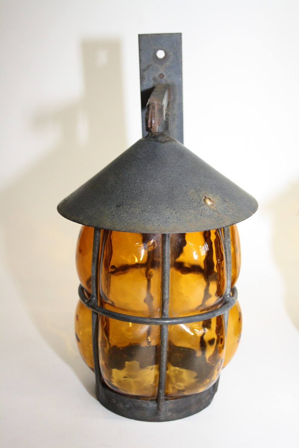 Pair of art deco porch lights View III