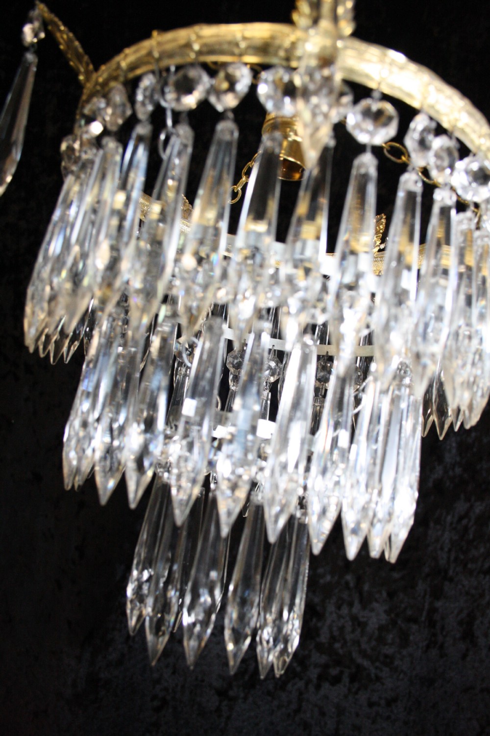 Early 20th century spike chandelier View VIII