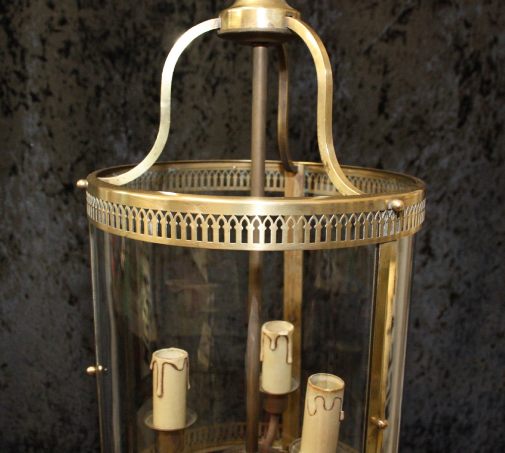 Pair of early 20th century hall lights View VIII