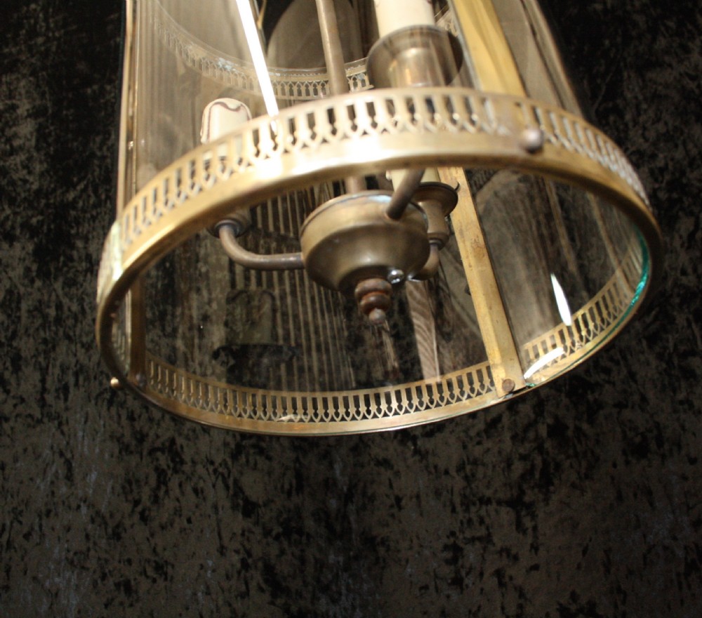Pair of early 20th century hall lights View IX