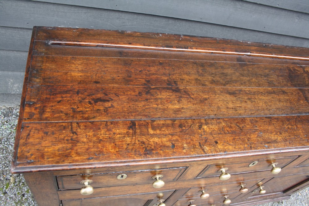 Late 18th century oak dresser base View II