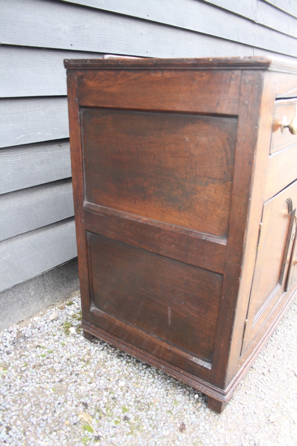 Late 18th century oak dresser base View VI
