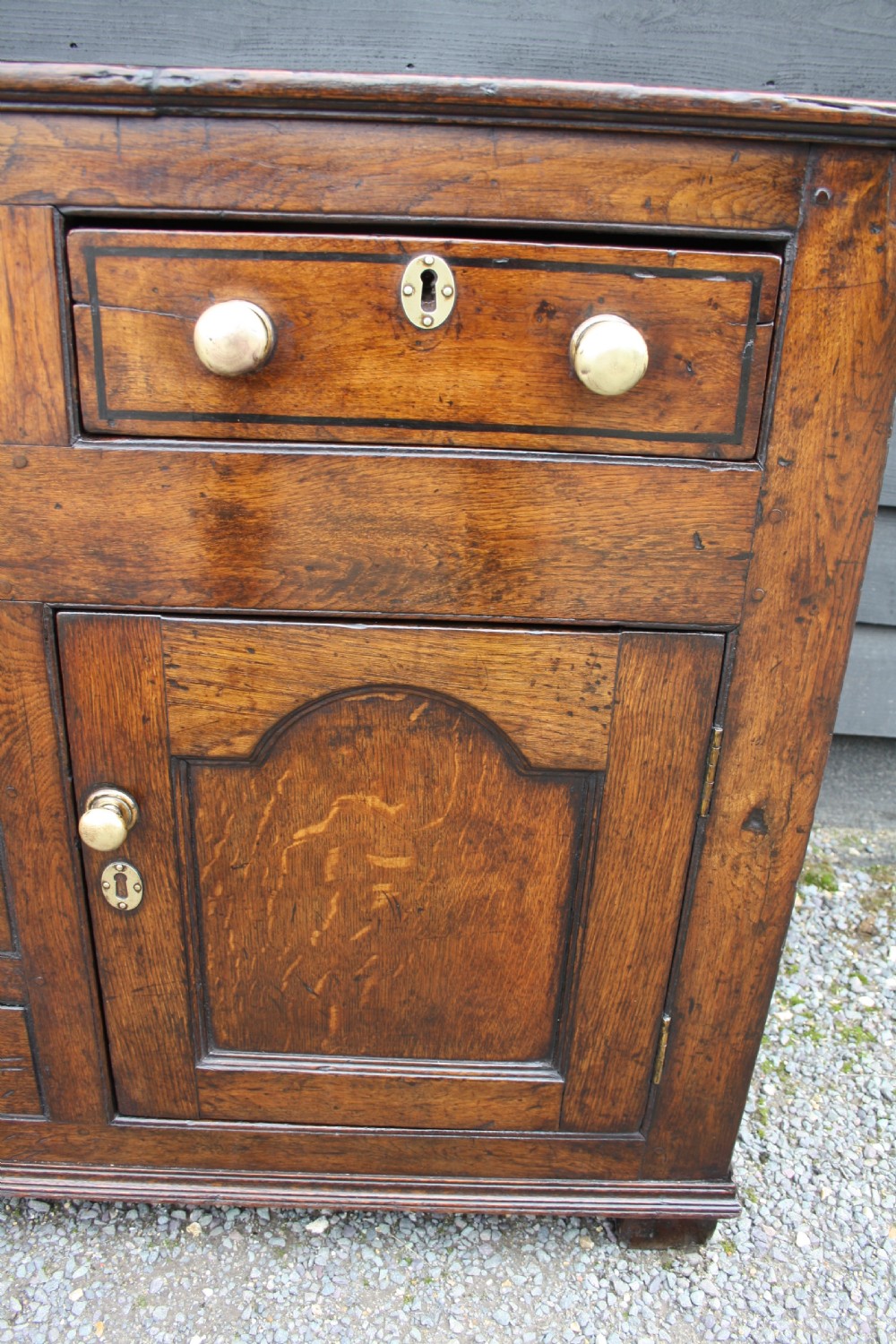 Late 18th century oak dresser base View VIII