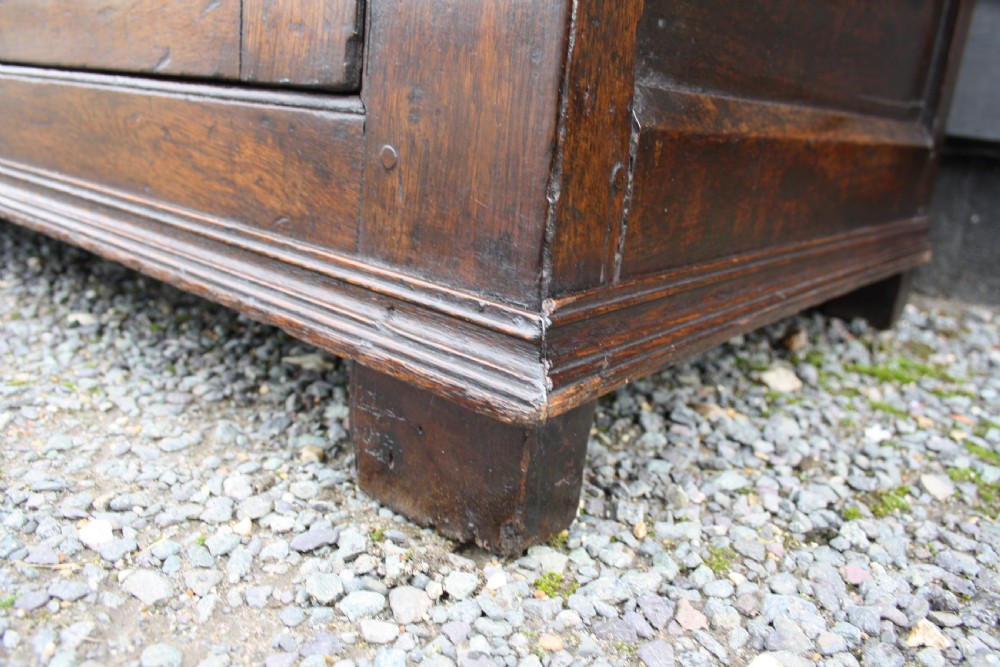 Late 18th century oak dresser base View XV