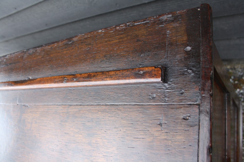 Late 18th century oak dresser base View XVI