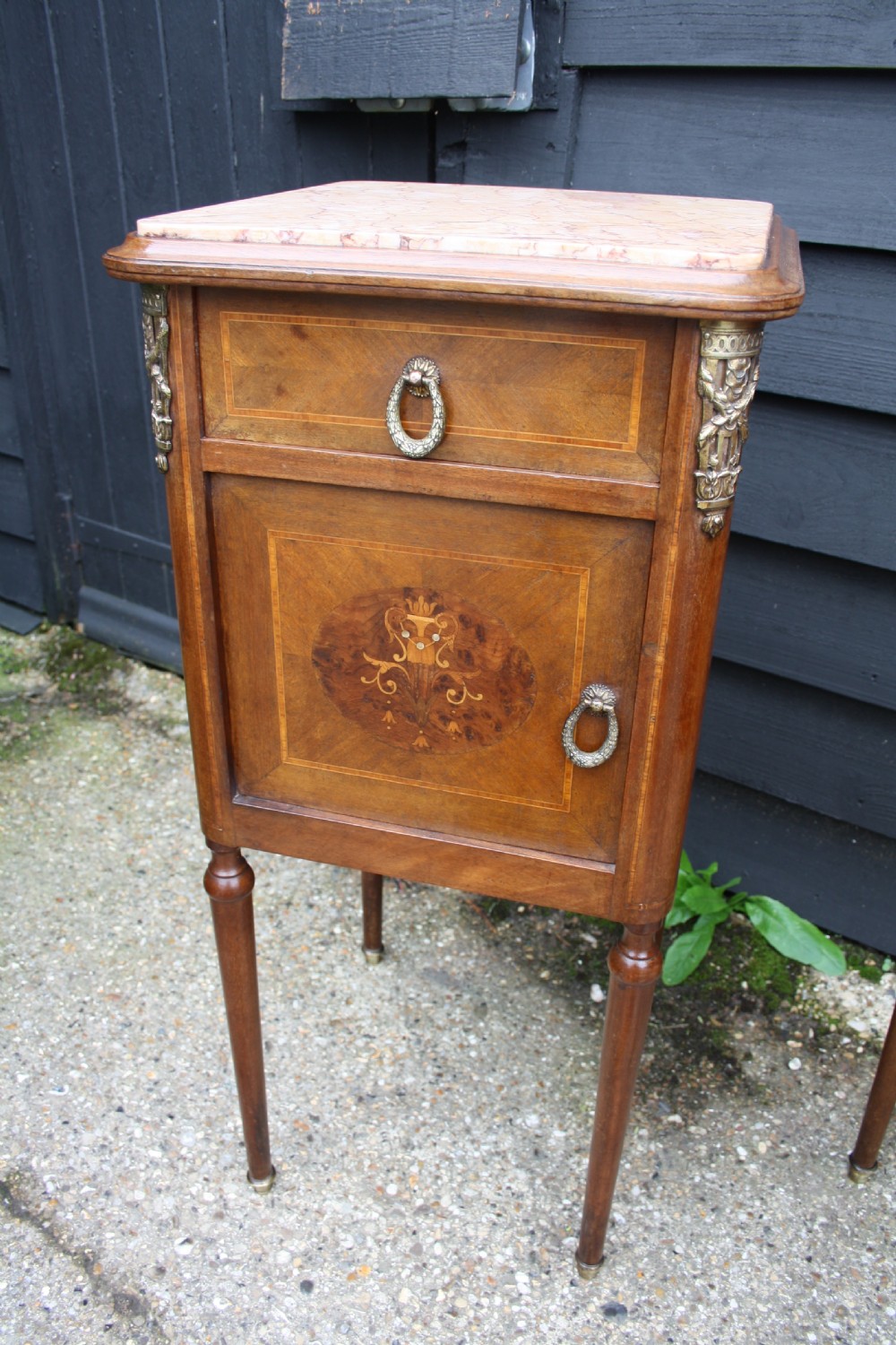 Pair of 19th-century French bedside tables View XI