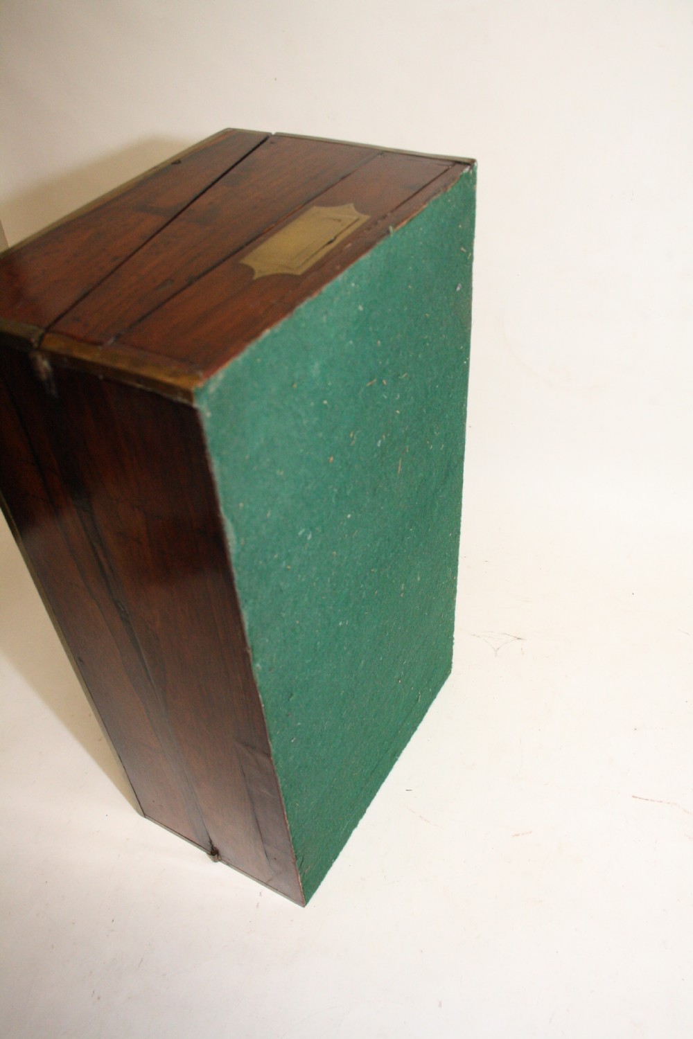 Late 18th century Brassbound Rosewood writing slope View XII