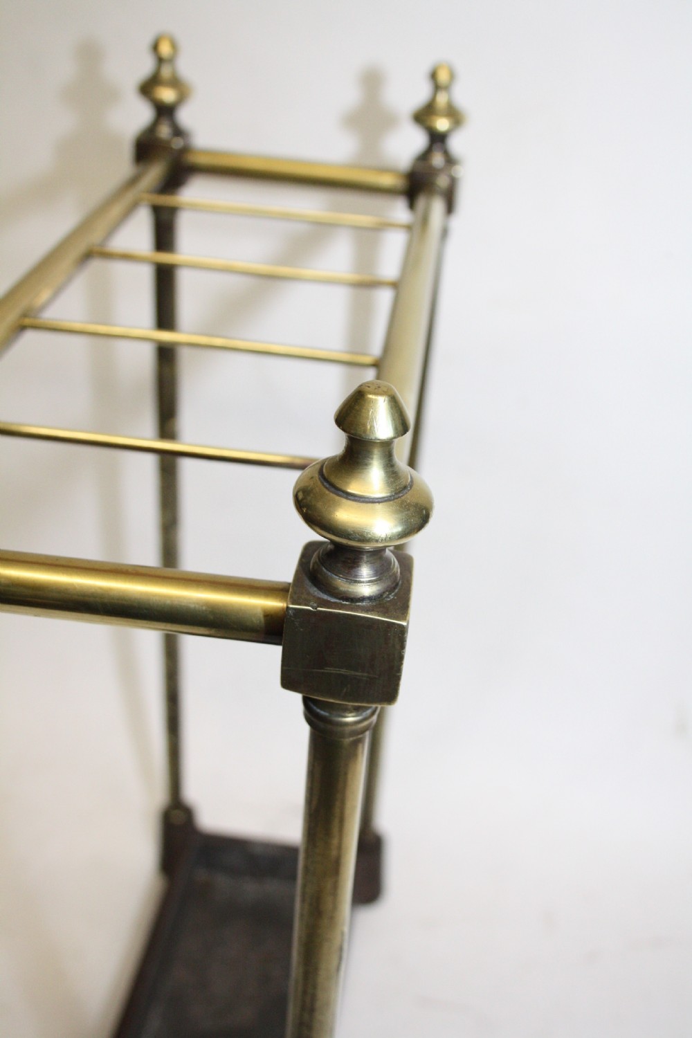 Brass and cast iron stick stand View IV