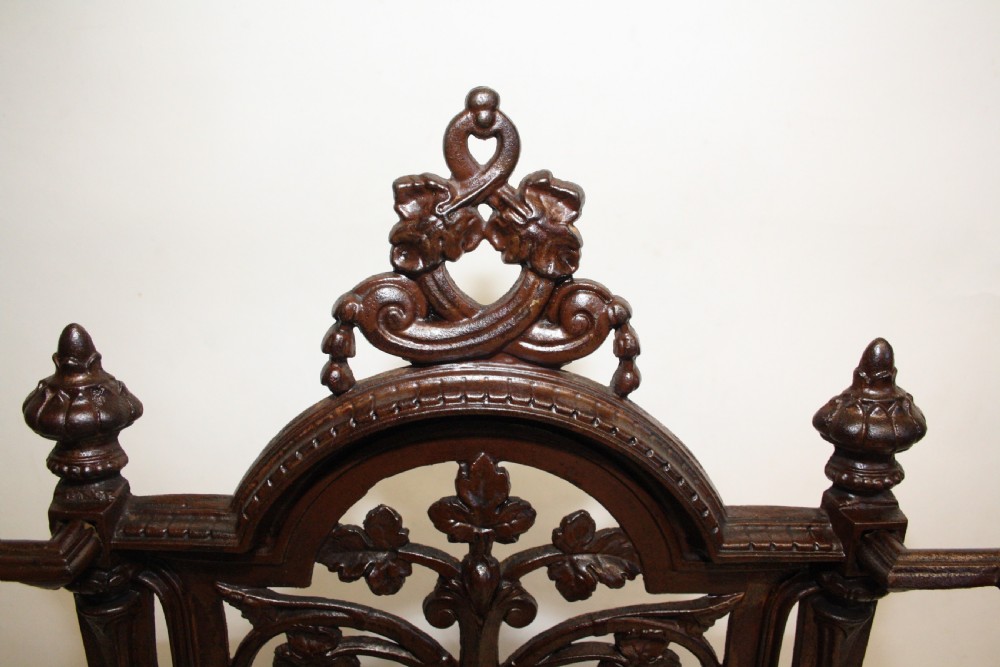 19th century Cast iron stick stand  View III