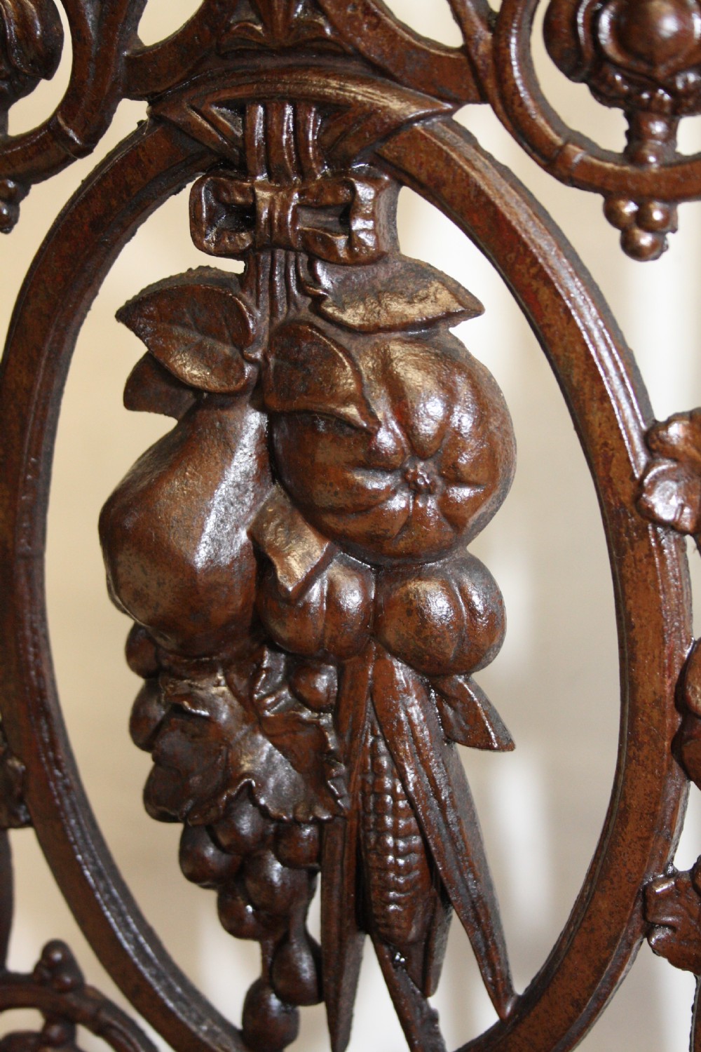 19th century Cast iron stick stand  View VI