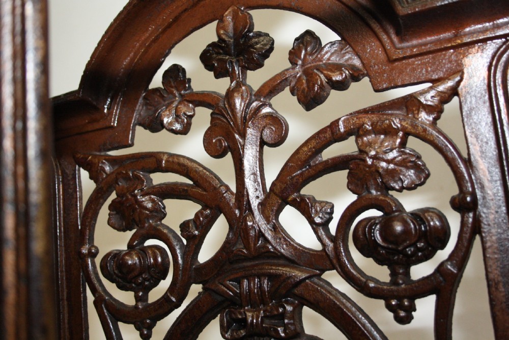 19th century Cast iron stick stand  View VII