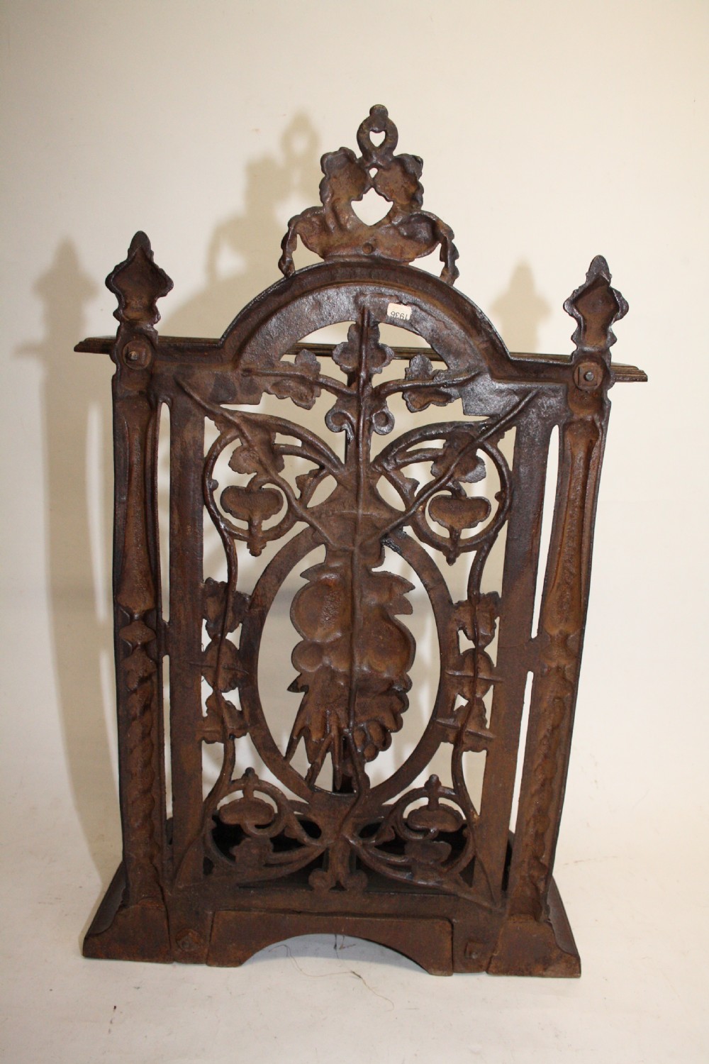 19th century Cast iron stick stand  View X