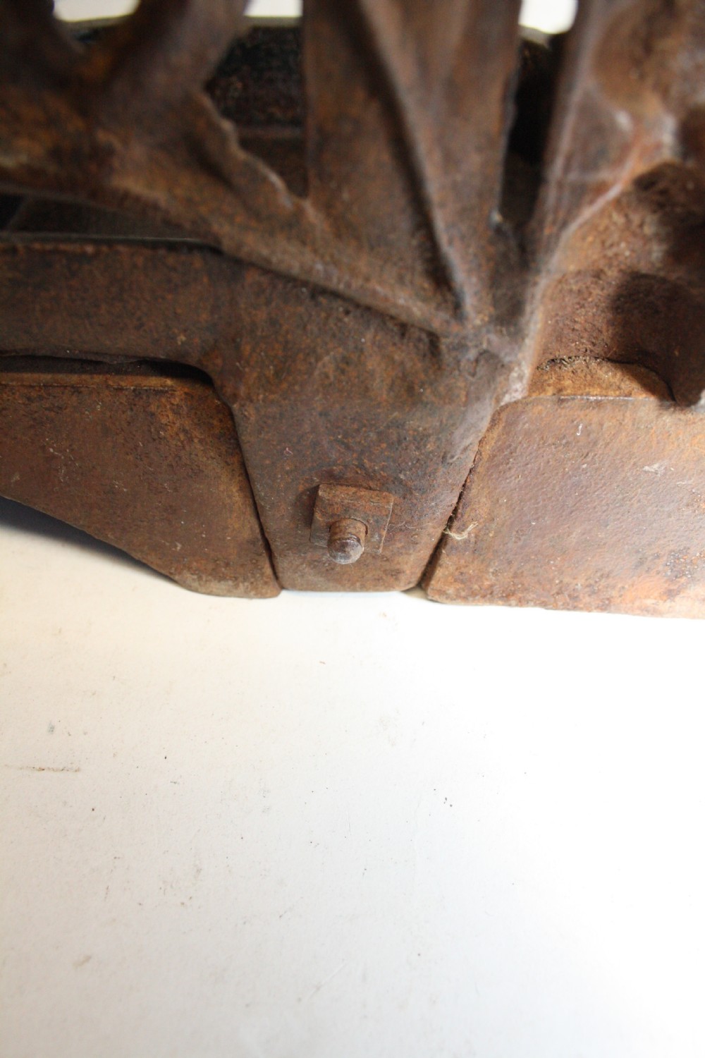 19th century Cast iron stick stand  View XI