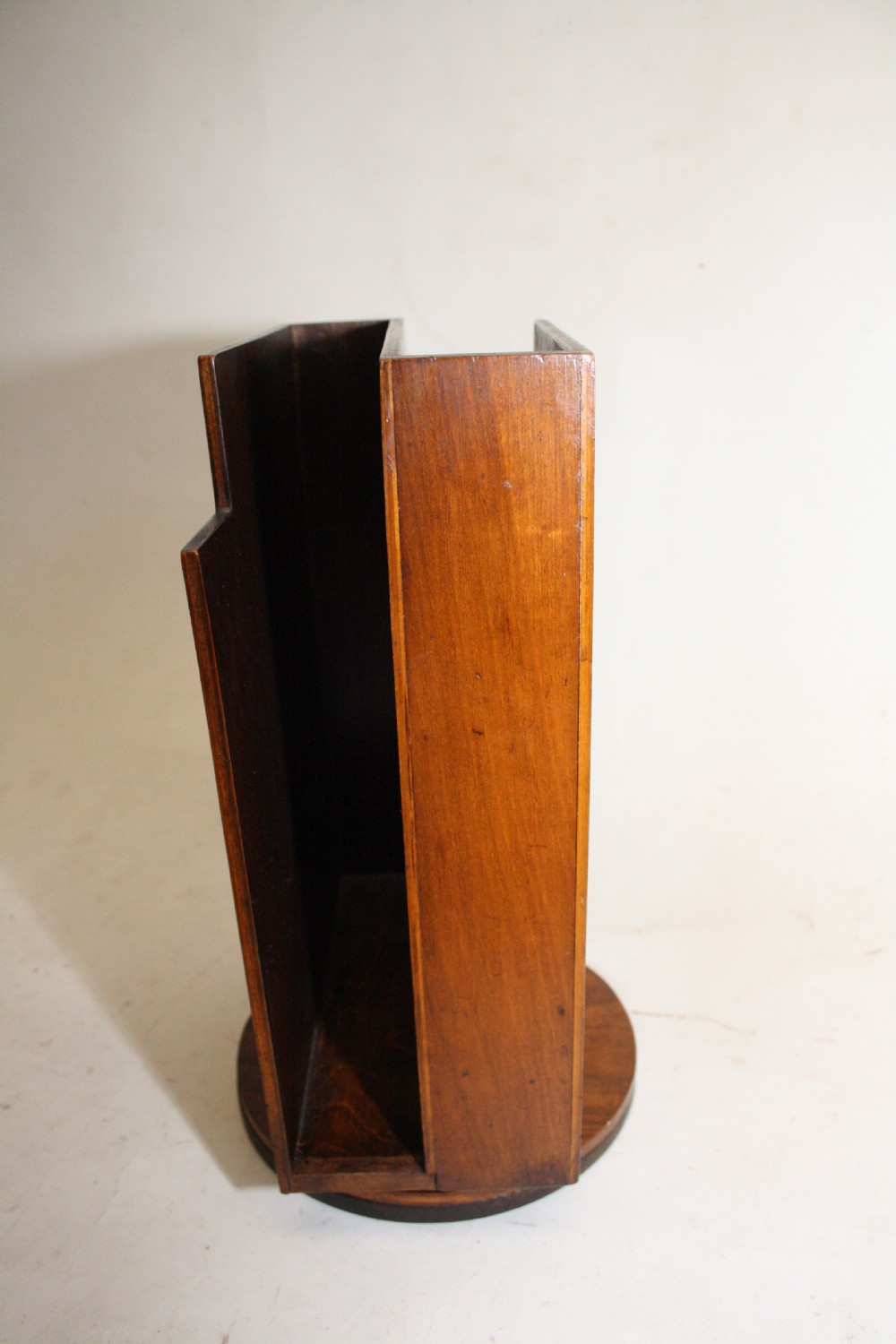 Art Deco revolving book stand  View II