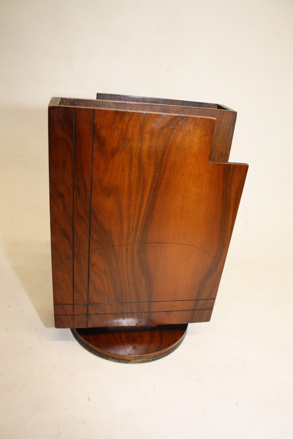 Art Deco revolving book stand  View V