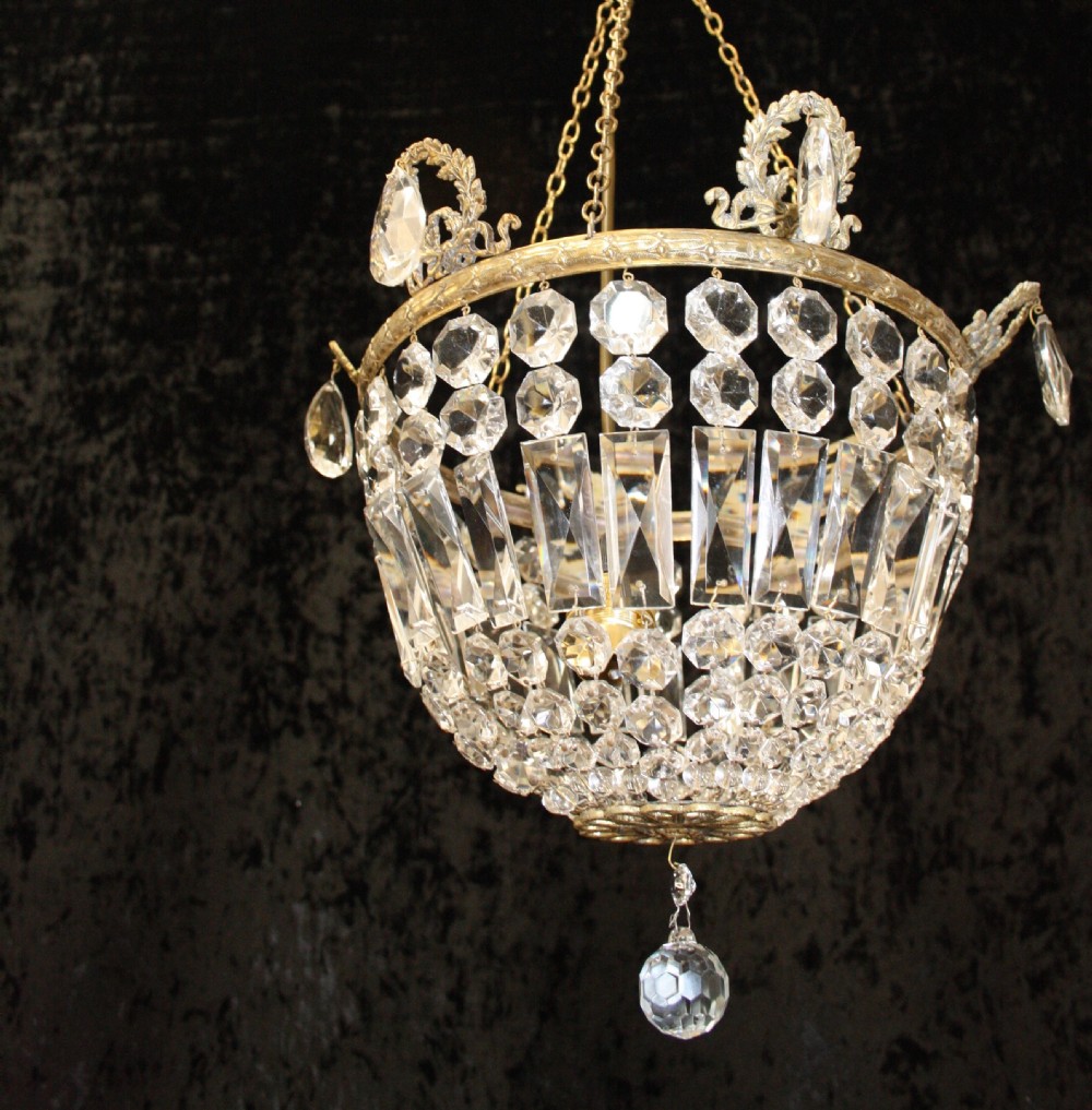 Prison bag chandelier View II