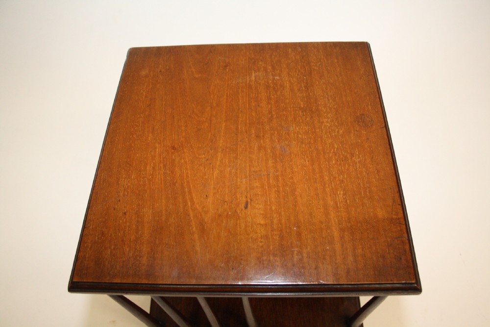 19th century revolving book stand View III