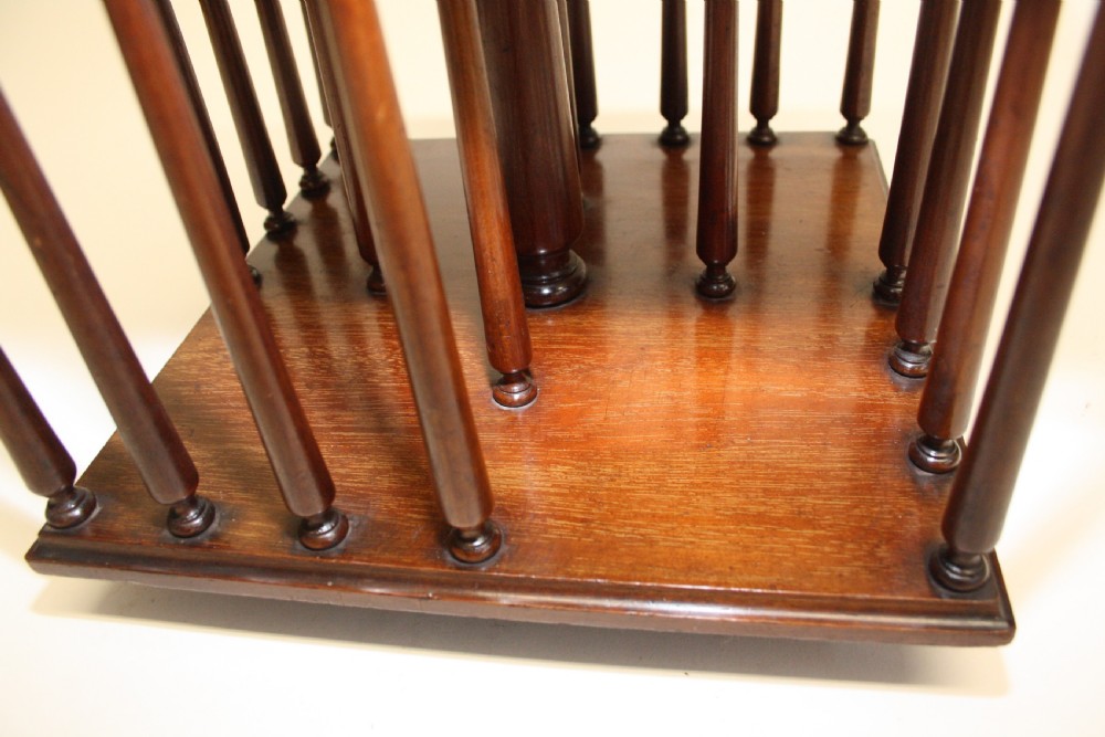 19th century revolving book stand View VIII