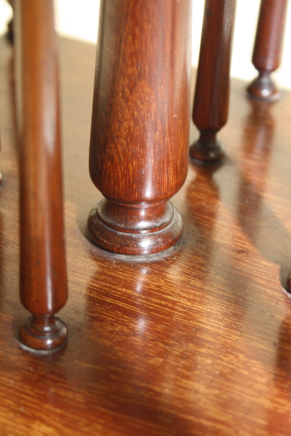 19th century revolving book stand View IX