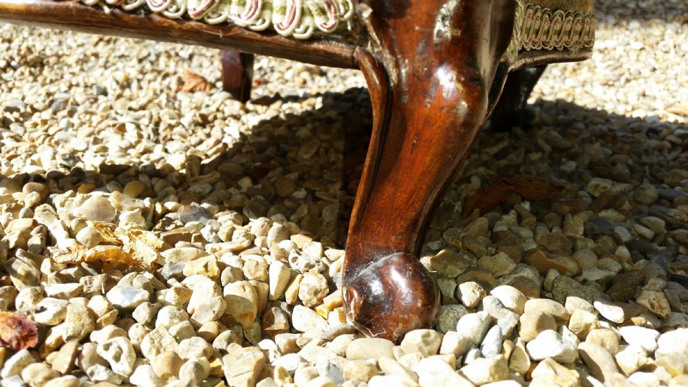 19th century Pair of foot stools View IV