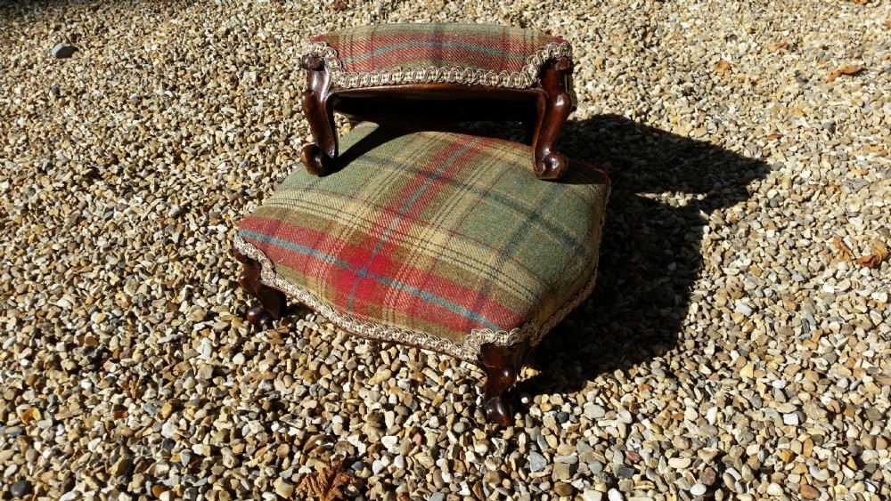 19th century Pair of foot stools View V