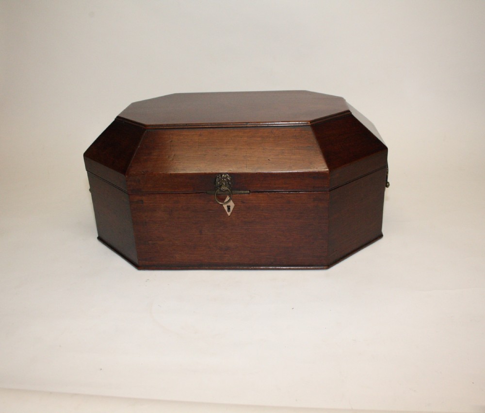 Georgian mahogany box