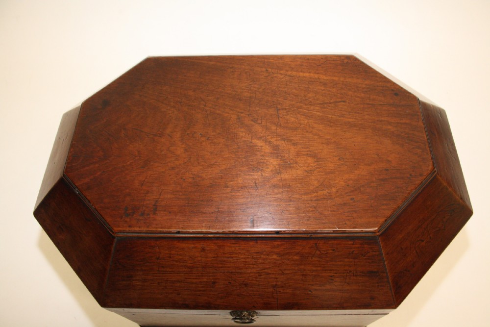 Georgian mahogany box View II