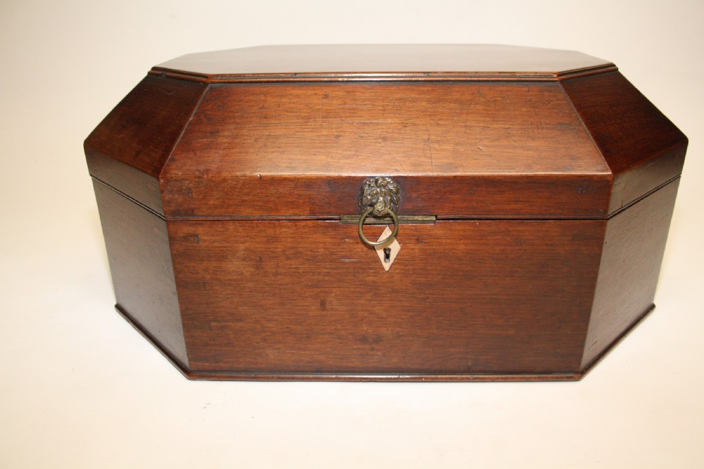 Georgian mahogany box View III