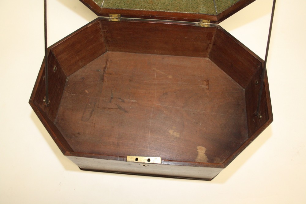Georgian mahogany box View XIII