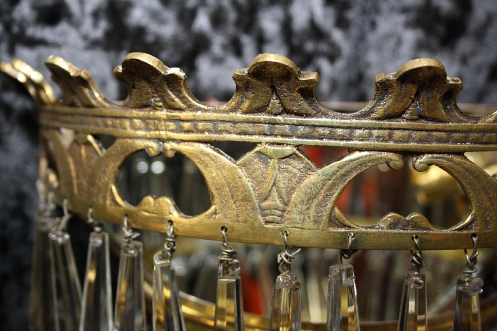 Pair of early 20th century bow fronts Wall lights View III