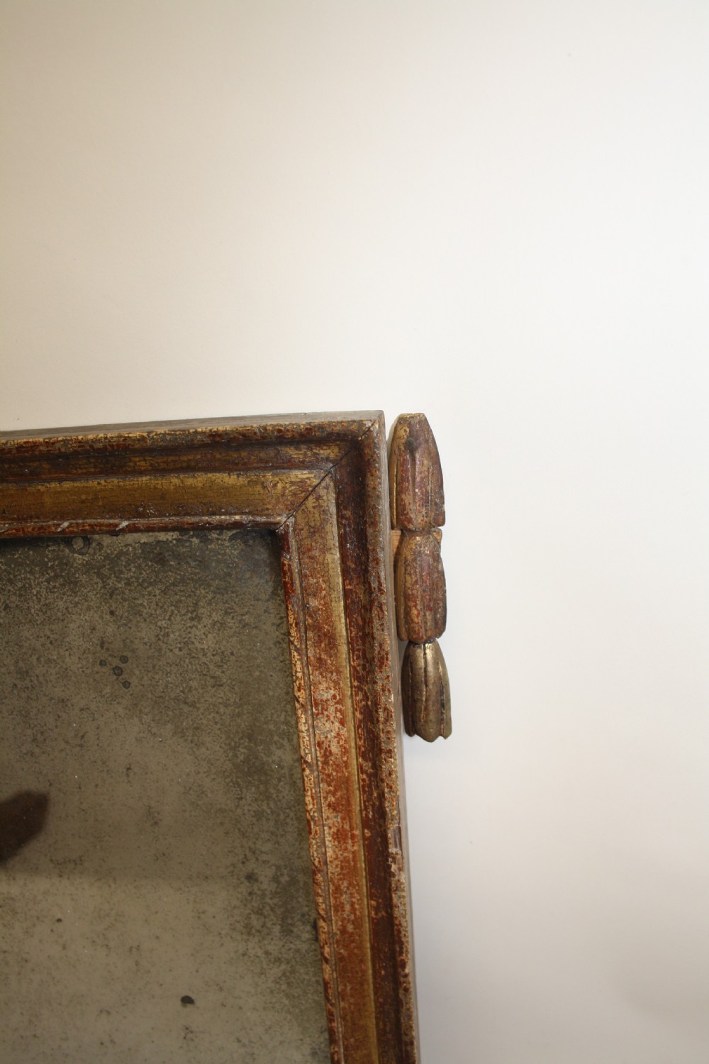 Gilt French portrait mirror View II