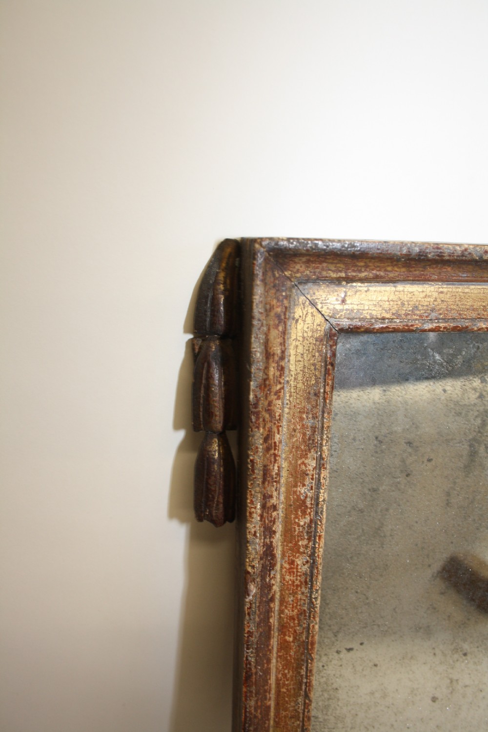 Gilt French portrait mirror View III