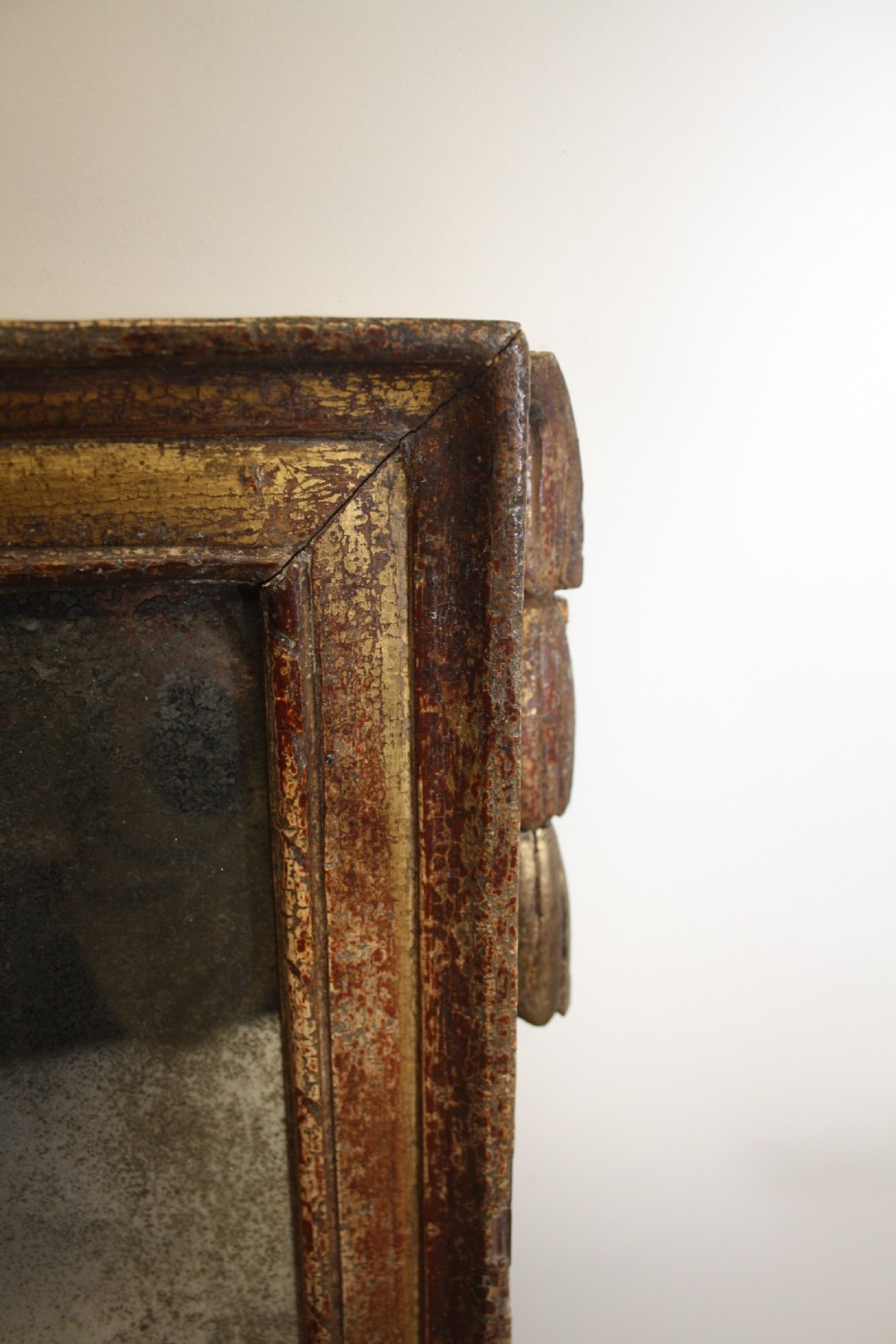 Gilt French portrait mirror View V