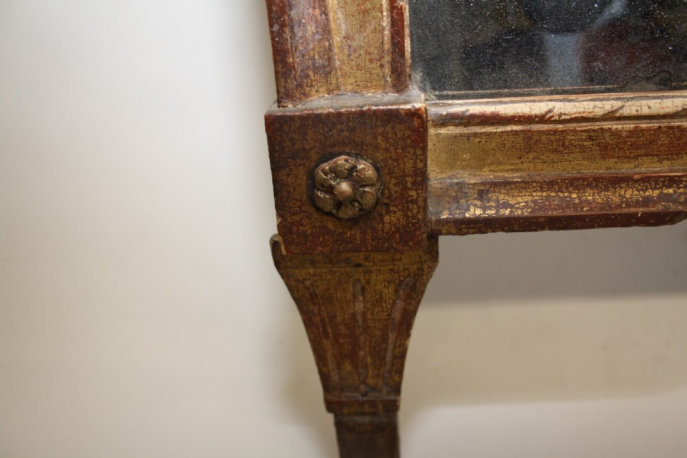 Gilt French portrait mirror View VI