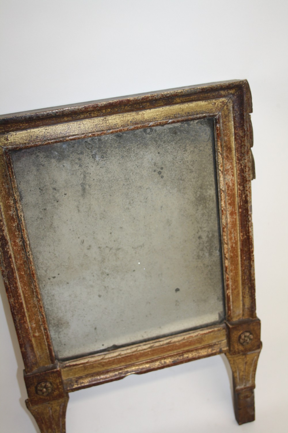 Gilt French portrait mirror View X