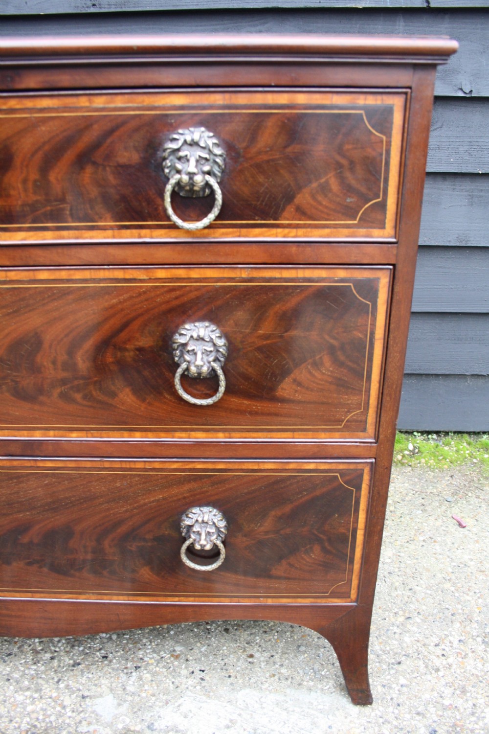 Regency chest with fitted drawer View IV
