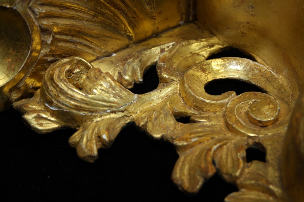 Pair of gilt wall brackets View VII