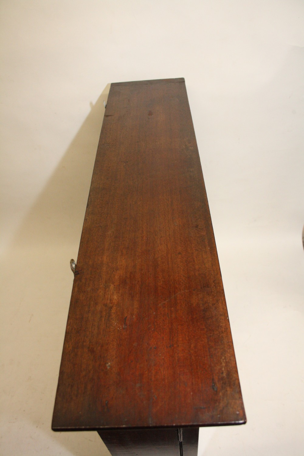 Pair of 19th century mahogany wall cabinets View X